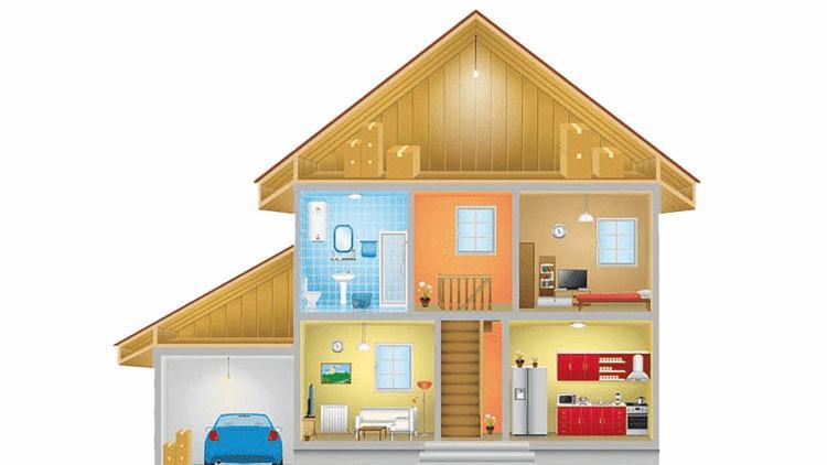 Evin her odası bir maden