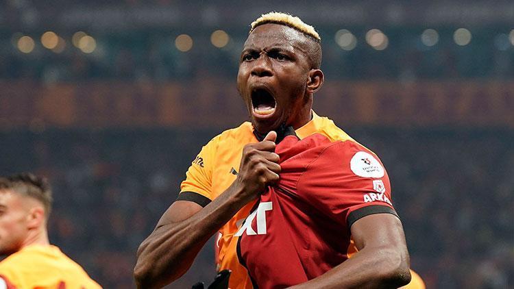 Galatasarayda Osimhen yine liste başı En fazla...