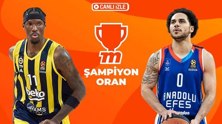 Fenerbahçe Bekonun konuğu Anadolu Efes Euroleaguede Türk derbisinden son detaylar ve Misli ile Şampiyon Oranlar burada