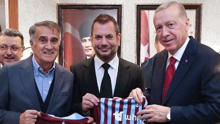 Trabzonspor’dan Erdoğan’a teşekkür