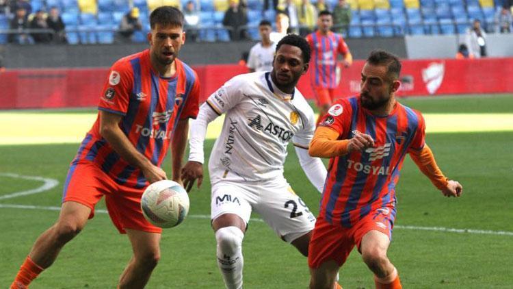 Ankaragücü ile İskenderunspor puanları paylaştı