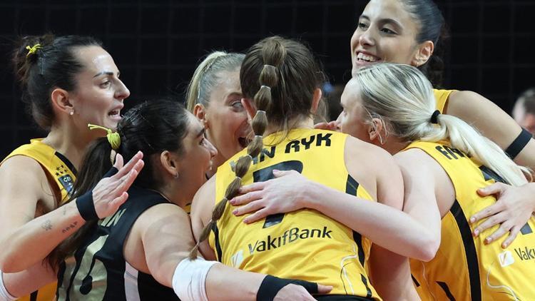 VakıfBank, Slovenyadan galip dönüyor