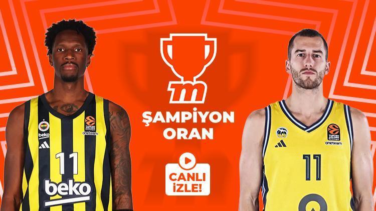 Fenerbahçe Bekonun konuğu ALBA Berlin Canlı yayın ve Şampiyon Oranlar Mislide