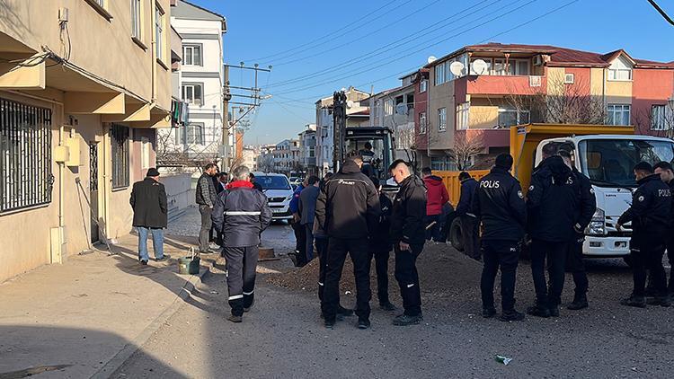 Darıcada cadde ve dokuz sokağın gaz akışı geçici süre durduruldu