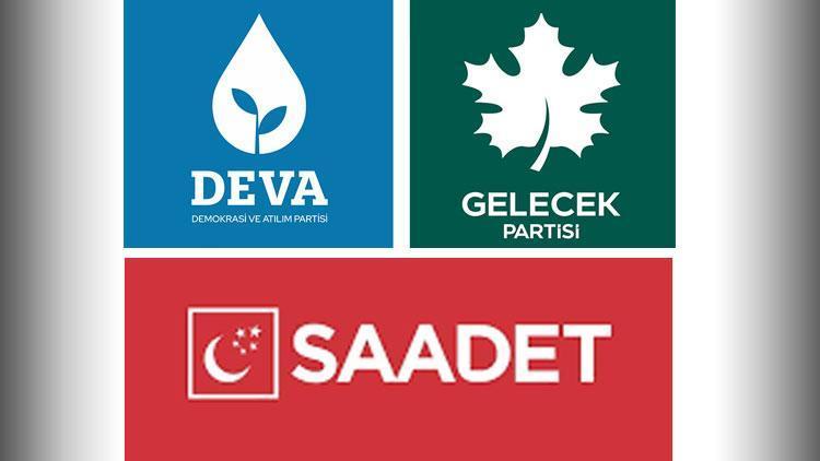 Saadet, Deva ve Gelecek partileri Yeni Yol çatısı altında birleşiyor