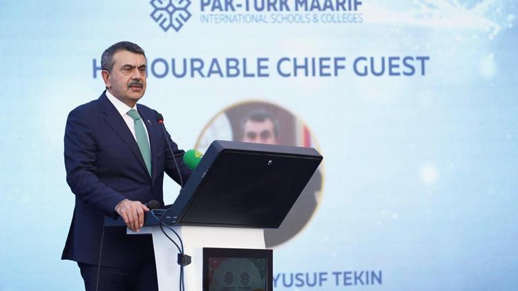 Milli Eğitim Bakanı Tekin, Türkiye Maarif Vakfının Pakistan Multandaki okulunun açılışını yaptı