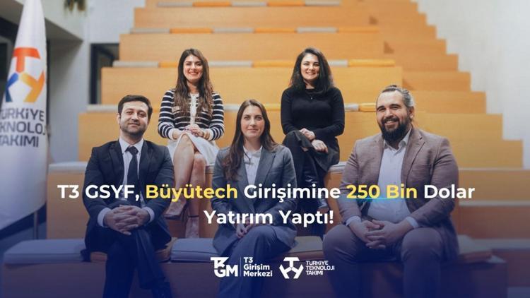 T3 Girişim Sermayesi Yatırım Fonundan Büyütech’e 250 bin Dolar yatırım