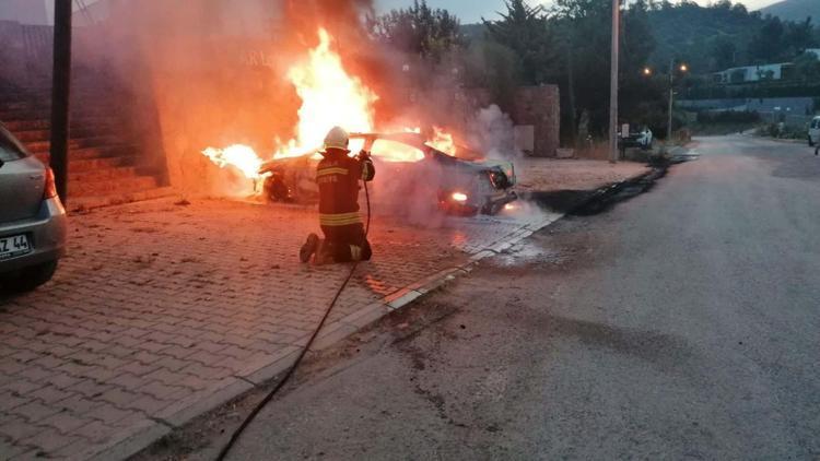 Muğlada itfaiye geçen yıl 4 bin 949 itfai olaya müdahale etti