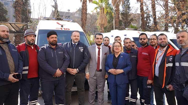 Almanya’dan Şam’daki sağlık kuruluşlarına destek