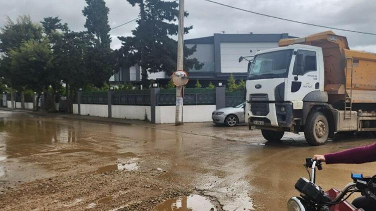 Bodrumda hafriyat kamyonlarına belediyeden denetim