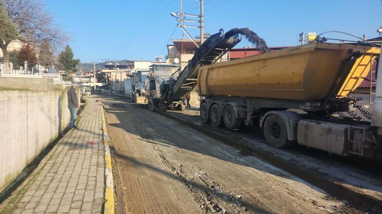 Sökede yol çalışması