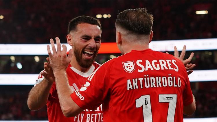 Kerem Aktürkoğlundan asist, Orkun Kökçüden gol Benfica farklı kazandı