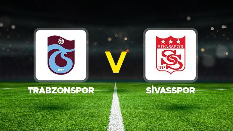 Trabzonspor – Sivasspor maçı ne zaman, hangi kanalda, saat kaçta Trendyol Süper Lig 20. hafta kapanış karşılaşması