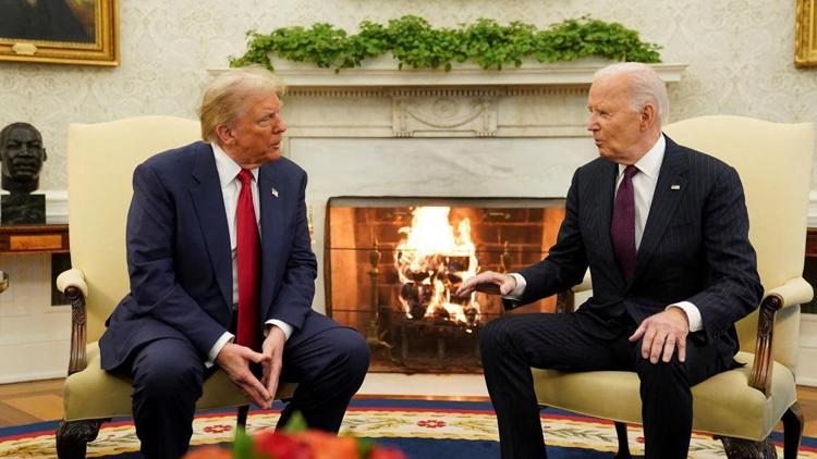 Trump, Rusya-Ukrayna savaşı için Bidenı suçları : Zayıflığı nedeniyle uzadığını savundu