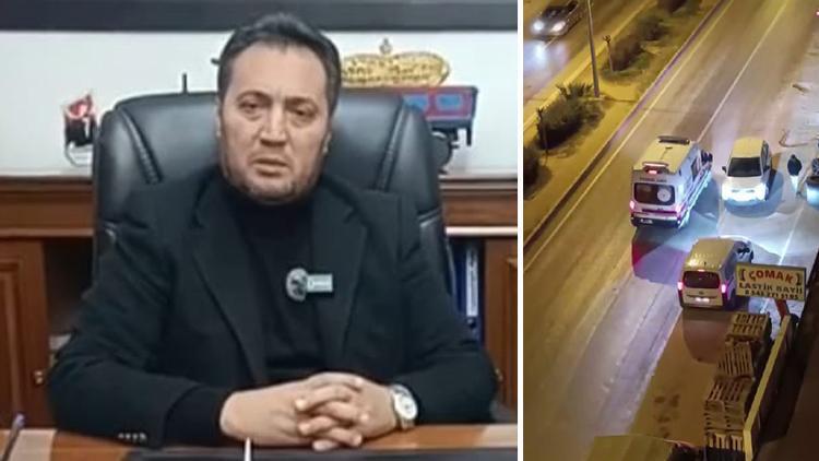 İmamoğlu Belediye Başkanı Kasım Karakösenin içinde bulunduğu otomobile silahlı saldırı Saldırgan yakalandı