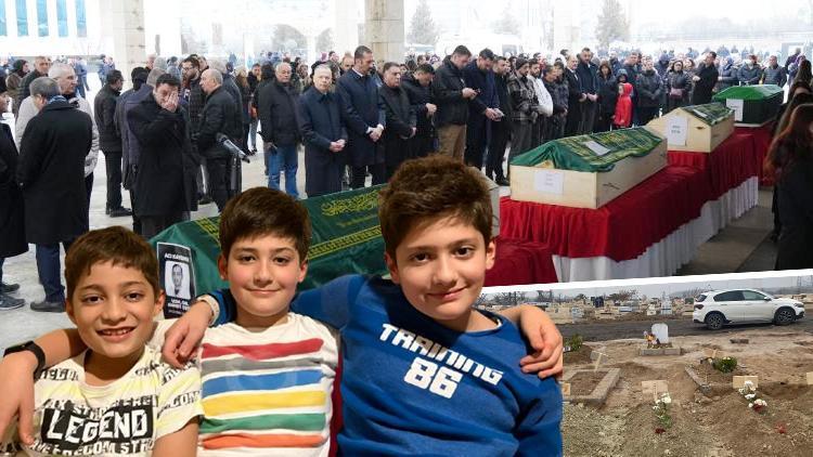 Boludaki yangın faciasında vefat edenlere son görev 11 yaşındaki Vedat, ikizinin yanına defnedildi