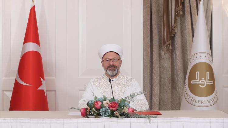 Diyanet İşleri Başkanı Erbaş: Gazzedeki insani yardım faaliyetlerimiz artarak devam ediyor