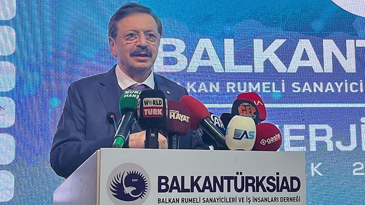 TOBB Başkanı Hisarcıklıoğlu: Balkan ülkeleri, Türkiye için stratejik bir ticari partnerdir