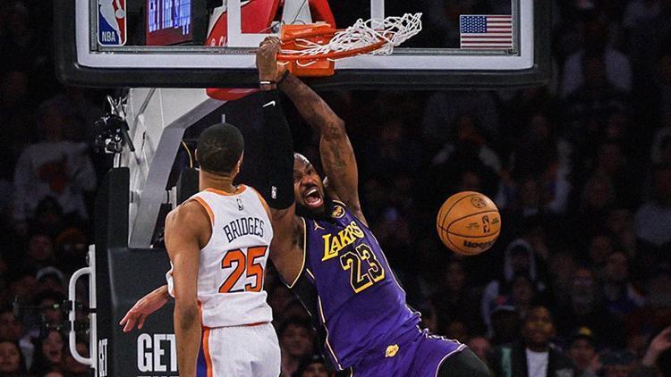 Lakers, LeBron Jamesin triple-double performansıyla kazandı