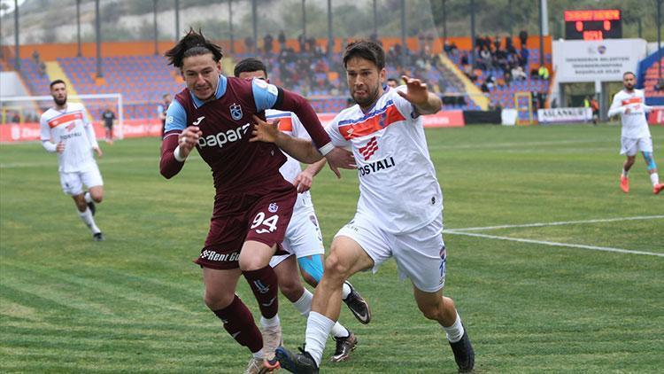 Gol düellosunda kazanan çıkmadı Trabzonspor ve İskenderunspor yenişemedi