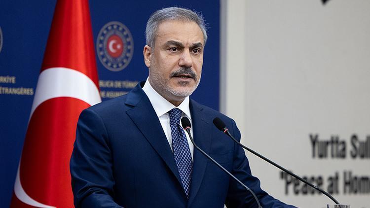 Bakan Fidan: Filistinlilerin Gazzeden zorla tahliye edilmesi fikri, kabul edilemez bir dayatmadır
