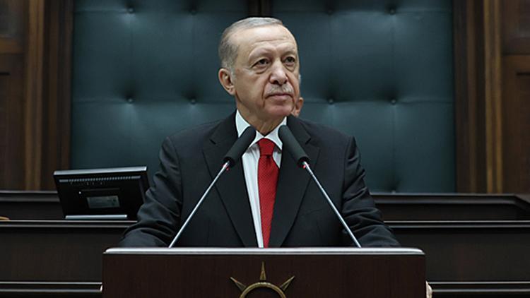 Cumhurbaşkanı Erdoğandan şehit ailesine başsağlığı mesajı