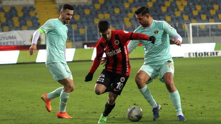 Gençlerbirliği ile Esenler Erokspor yenişemedi