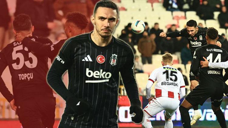 Sivasspor-Beşiktaş maçına damga vuran performans Hem golünü attı hem kurtardı