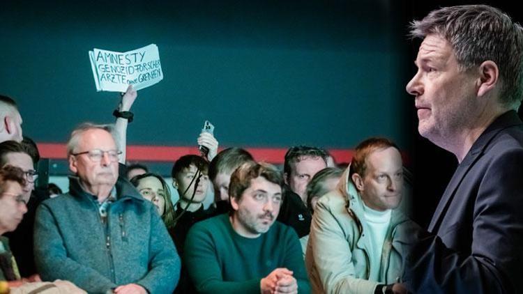 Habeck’e protesto şoku: Konuşmasına ara vermek zorunda kaldı