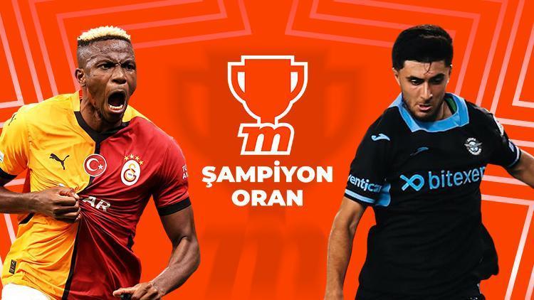 Galatasaray, Adana Demirspor karşısında Şampiyon Oran farkı Mislide...