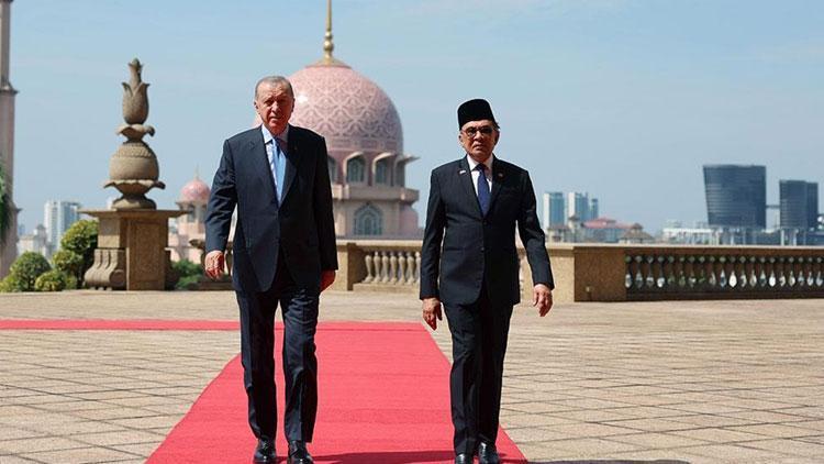 Malezya Başbakanı Enver İbrahimden Cumhurbaşkanı Erdoğana ziyaret teşekkürü