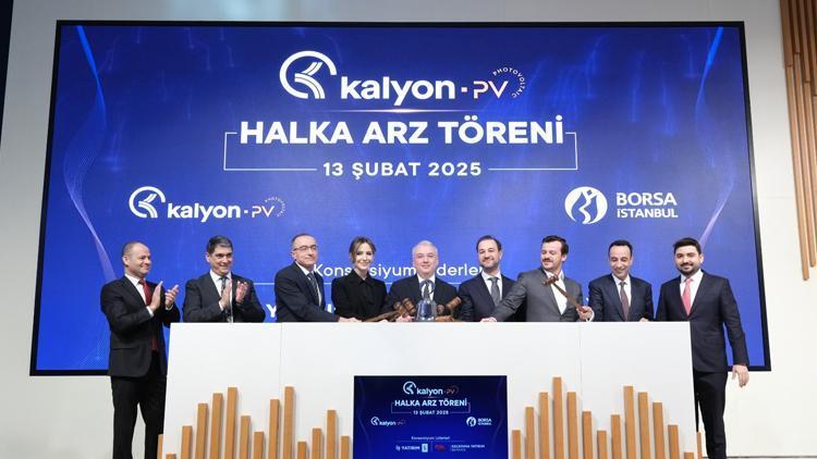 Borsa İstanbul’da gong Kalyon PV için çaldı