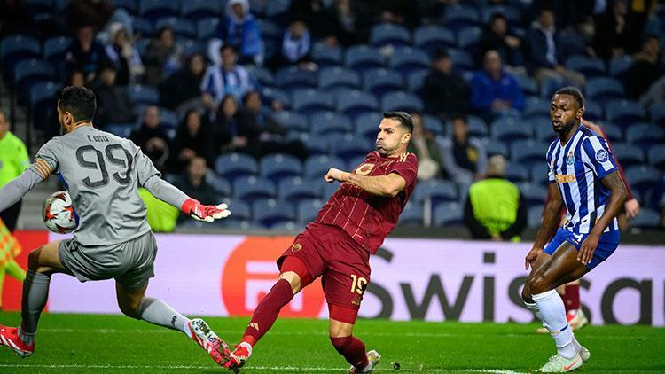 Zeki Çelikin gol attığı gecede Roma ile Porto berabere kaldı