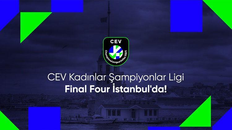 2025 CEV Kadınlar Şampiyonlar Ligi Dörtlü Finali İstanbulda oynanacak