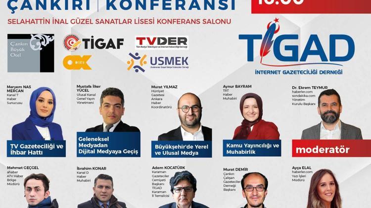 TİGAD 100’den fazla gazeteciyi Çankırı’da buluşturuyor