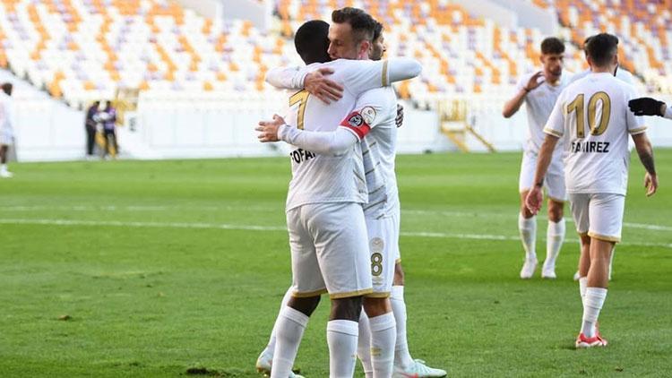 Manisa FK, Yeni Malatyaspor karşısında gol oldu yağdı
