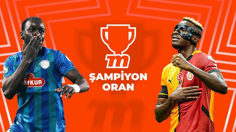 Lider Galatasaray Çaykur Rizespor deplasmanında Kritik maçın heyecanı Şampiyon Oran farkıyla Misli’de