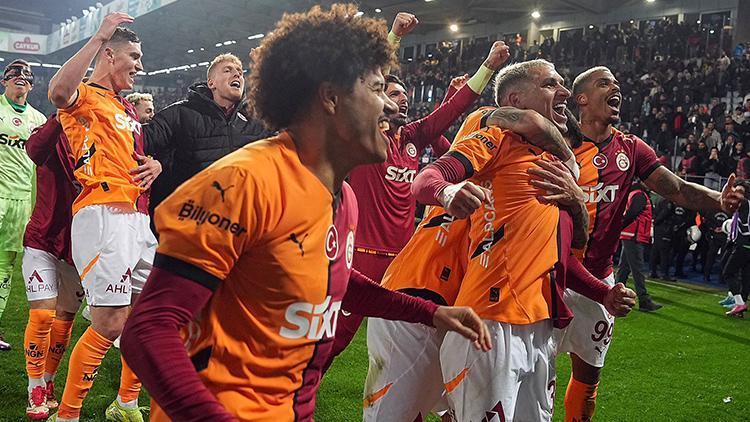 Galatasaray 23 maçta 20 galibiyetle lig rekoru kırdı