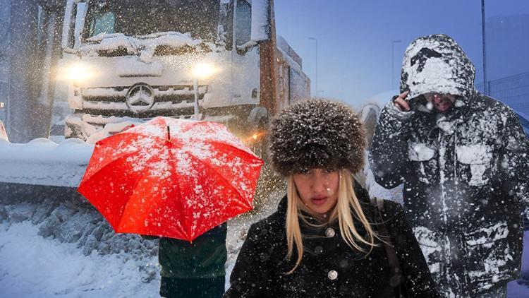 Meteoroloji ve AKOMden peş peşe uyarılar: Günlerce sürecek kar yağışı geliyor Sıcaklıklarda sert düşüş yaşanacak...