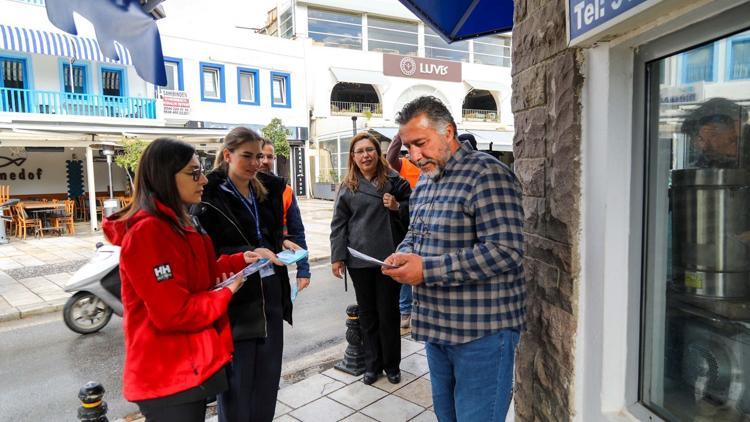 Bodrumda afetlere karşı farkındalık için Belediye Kaymakamlıktan ortak çalışma