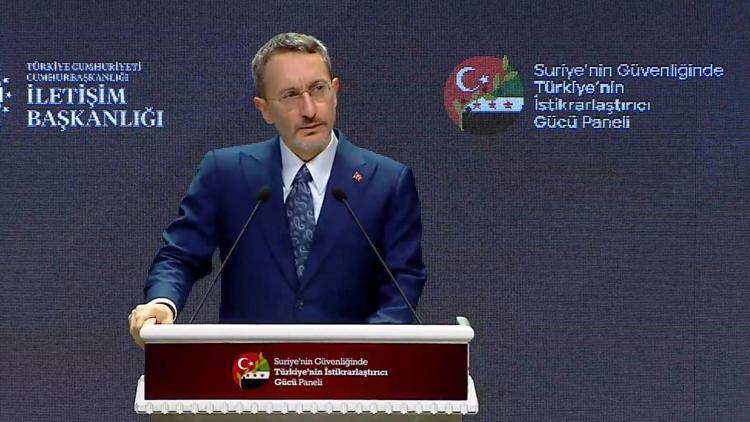 İletişim Başkanı Altun: Suriyeden yükselen umut bölgemiz için büyük bir fırsattır