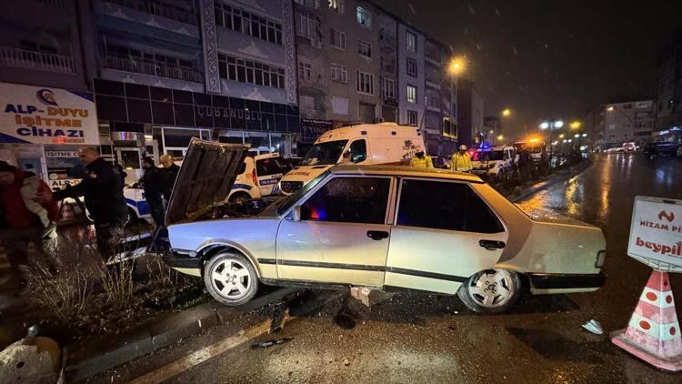 Karamanda kaza yapan alkollü sürücü, polis aracında kendini vurdu