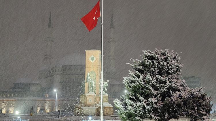 İstanbulda Kar Manzaraları