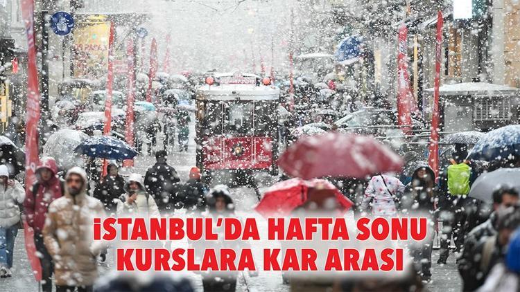 İstanbul’da hafta sonu kurslara kar arası