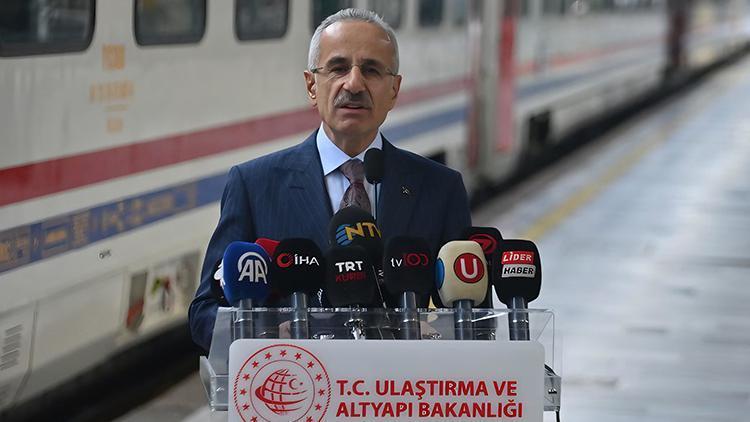 Ulaştırma ve Altyapı Bakanı Uraloğlu: Tahran-Van tren seferi 9 Martta yeniden başlayacak