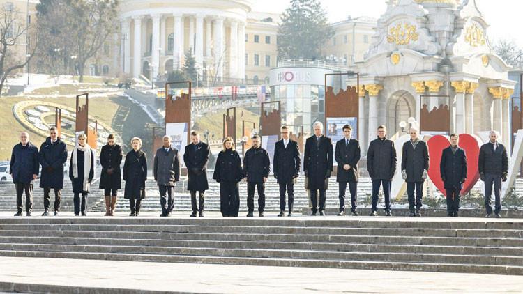 Avrupa’dan Kiev çıkarması