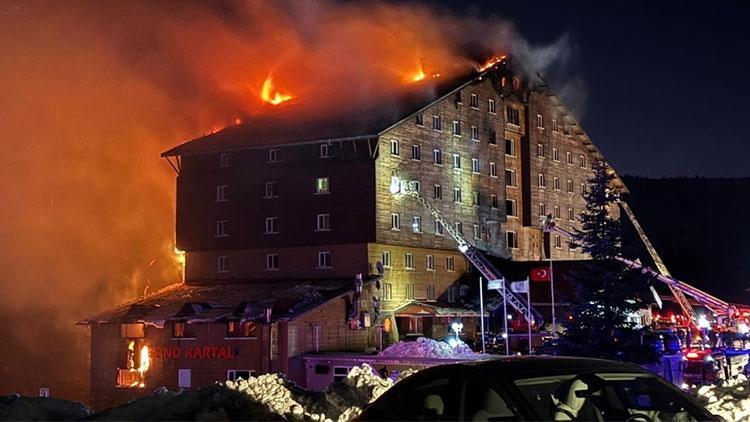Kartalkaya Kayak Merkezindeki Otel Yangınını Araştırma Komisyonu, AFAD yetkililerini dinledi