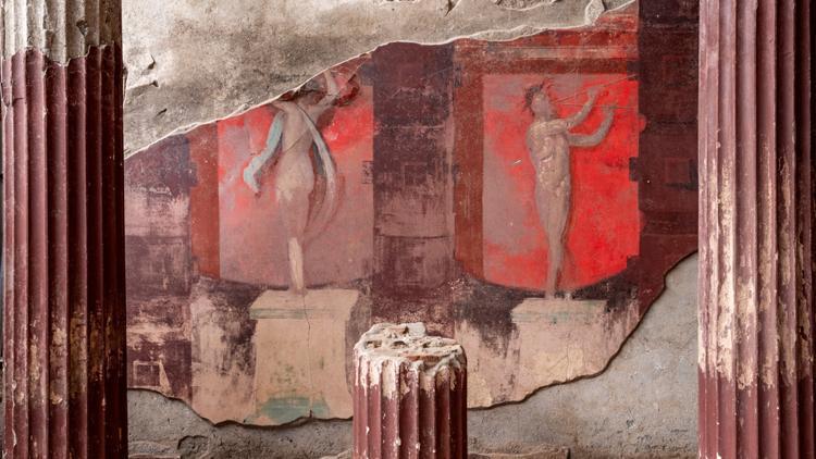 Pompei Antik Kentindeki kazılarda Gizemler Villası keşfedildi
