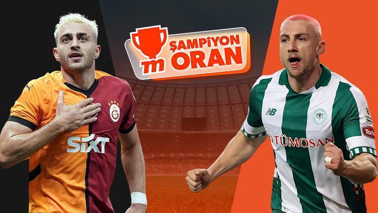 Kupada Galatasaray’ın evinde Konyasporu konuk edeceği maçın heyecanı Şampiyon Oranlar ile Misli’de