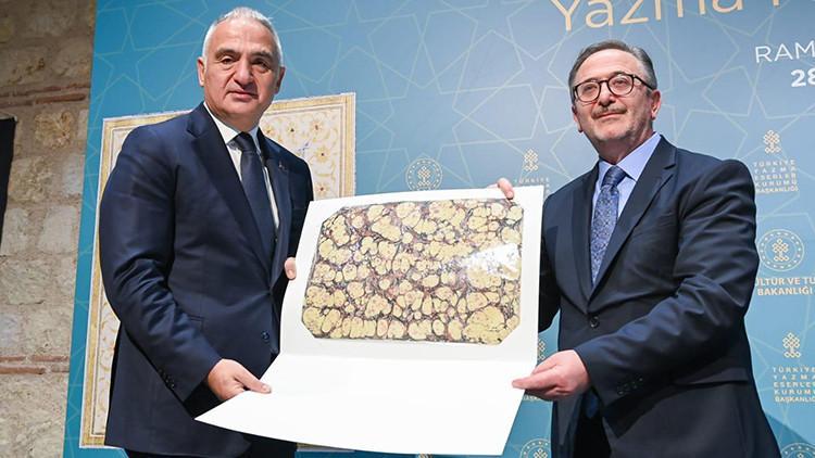 Sultanların Mushafları özel sergisi Rami Kütüphanesinde açıldı